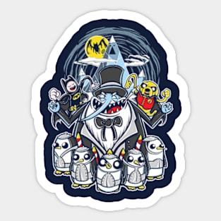 Penguin Time Sticker